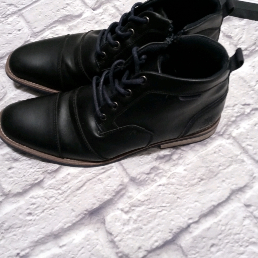 BOGO🆓 | Globalwin Leather Lace / Zip Up Boot